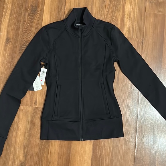 Black TNA Svelte Zip-Up. Brand new with tags!!! - Picture 5 of 8